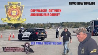 COP WATCH WITH AUDITING ERIE COUNTY BUFFALO POLICE ACADEMY CADETS LEARNING HOW TO DRIVETYRANT FOUND [upl. by Schacker]