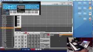 Akai MPC Software  Step By Step Tutorial  Sequencing amp Tracking Out Instruments [upl. by Siuqcram]