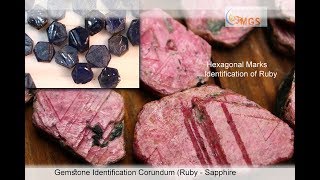 Gemstone Identification  Corundum Stones  Ruby Sapphire Gemstones  Quartz Amitrine [upl. by Vish]