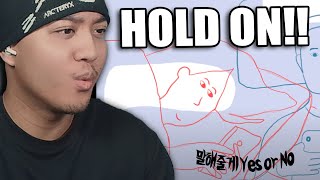 GroovyRoom  Yes or No Feat HUH YUNJIN of LE SSERAFIM Crush Official Lyric Video  REACTION [upl. by Milde]