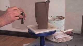 Pottery Video A Slabbuilt Spout  MARTY FIELDING [upl. by Asenev]