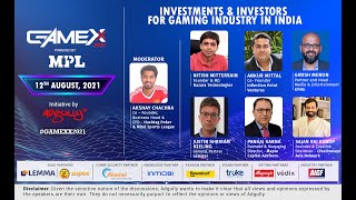 GAMEXX 2021  Investments amp Investors for Gaming Industry in India [upl. by Nnyladnarb880]