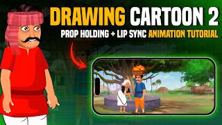 Cls 8  Drawing Cartoon 2 Full Tutorial 2024 🔥 2d Cartoon Animation Full Course [upl. by Meihar]