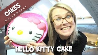 Recette gâteau Hello Kitty en français [upl. by Notnroht611]