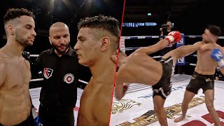 ROCKET Head Kick Flattened Him  Ilias Zouggary vs Bilal Zeroual [upl. by Jolene]