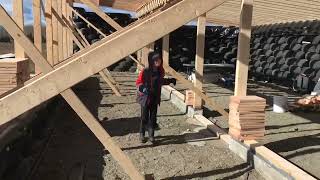 Earthship Update  Framing [upl. by Kresic]