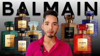 BALMAINS NEW Fragrance Collection Review [upl. by Ireland]