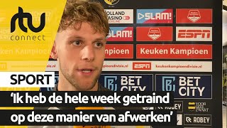 Reactie Andy Visser na Vitesse  Jong Ajax 22  RTV Connect [upl. by Antonie]