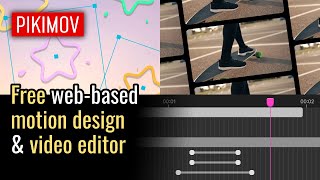 Pikimov 10  Free motion design and video editor [upl. by Atinhoj]