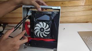 Mini ITX Build  CM TECH [upl. by Adnhoj471]