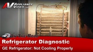 GE Refrigerator Repair  Not Cooling  Main Control Board [upl. by Rambow]