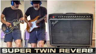 Brutal 180W Fender Super Twin Reverb  One of the best amps EVER [upl. by Reinhard723]