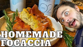 How to make Homemade Focaccia Bread [upl. by Tirma673]