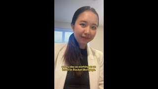 A Day in the Life as a Data Analyst Intern at Rocket Mortgage  Zoe Zhou MSBA 24 [upl. by Aynom]