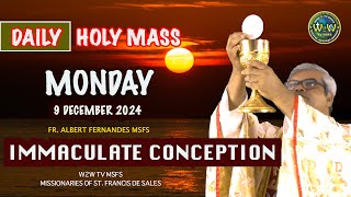 MONDAY HOLY MASS  IMMACULATE CONCEPTION  9 DECEMBER 2024 holymass eucharist by Fr Albert MSFS [upl. by Ycrep]