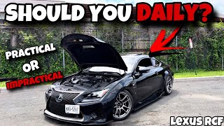 Should You Daily Drive An RCF  The Truth… [upl. by Nuahc]