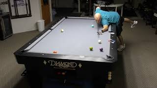 A NICE BREAK LEADS TO 9 BALL RUNOUT [upl. by Isis]