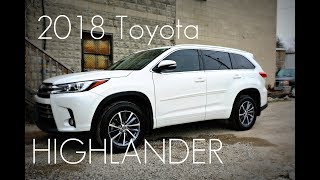 2018  2019 Toyota Highlander XLE  BEST SUV   Hands On Indepth Look [upl. by Eenoj]