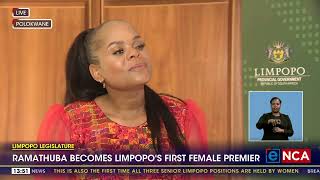 Ramathuba becomes Limpopos first female premier [upl. by Puna]