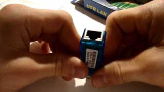 Ethernet 10100 MBPS Network USB Adapter Dongle to RJ45 LAN Card MPG [upl. by Natanhoj517]