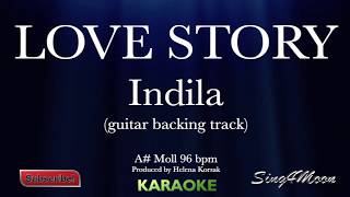 Love Story karaoke guitar instrumental Indila [upl. by Atiuqam]