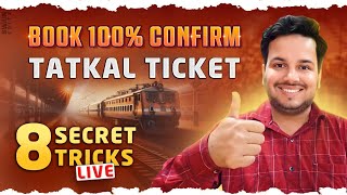 How to book tatkal ticket in irctc fast  Tatkal ticket booking in mobile  8 Secret tips live [upl. by Adnavoj]