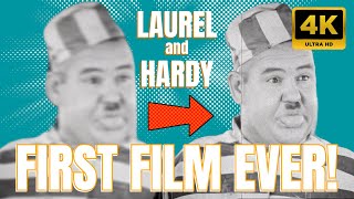 LAUREL amp HARDYS FIRST FILM  quotThe Second Hundred Yearsquot 1927  4K RESTORATION [upl. by Gisela]