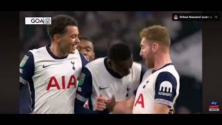 Tottenham win against the champions of Europe and knock them out [upl. by Raychel]