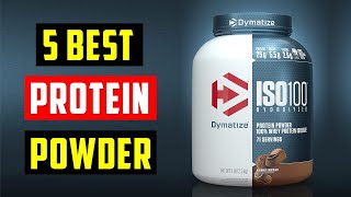 Best Protein Powder 2023  Top 5 Best Protein Powders  Reviews [upl. by Coray]