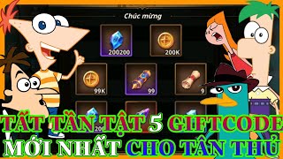 Kỷ Nguyên Triệu Hồi  Summoners Era  Tất tần tật 5 giftcode mới nhất cho tân thủ [upl. by Tessy]