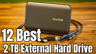 12 Best 2 TB External Hard Drive in India 2024  Best Cheapest External 2TB Hard Disk [upl. by Martres]