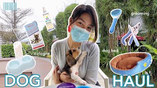 SHOPEE HAUL dog essentials amp food  Myka Fajardo [upl. by Peterson]