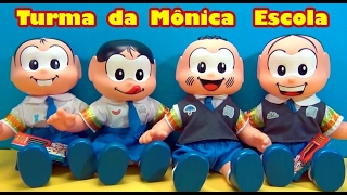 Turma da Mônica Escolar  Coleção Completa Mônica Magali Cascão e Cebolinha TiaCris [upl. by Ogren]