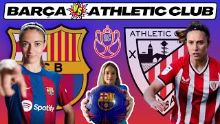 BARÇA FEMENÍ vs ATHLETIC CLUB 🎙️ COMENTARIOS ➕ COBERTURA NÚRIA desde EL JOHAN forçabarça [upl. by Emili]