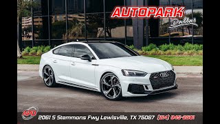 2019 Audi RS5 Sportback 29T Quattro w Mods  FOR SALE [upl. by Lodge413]