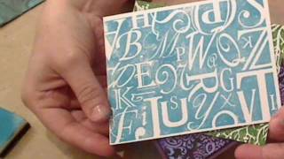 USARTQUEST  Stamping with PrintMakers and Perfect Pigment [upl. by Lathrop777]