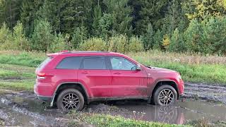 Jeep Grand Cherokee wk2 TrailHawk offroad глина [upl. by Haland379]