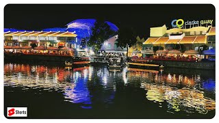 Clark Quay Bumboat  Singapore River Cruise shorts [upl. by Gore]