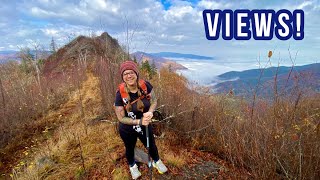 Hiking Sugarland Mountain Trail in Great Smoky Mountains National Park [upl. by Volding822]