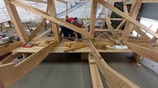 The Sutton Hoo Ship  fixing a garboard strake [upl. by Earley]