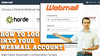 HOW TO LOG INTO YOUR WEBMAIL ACCOUNT STEP BY STEP☑️ [upl. by Lonier]