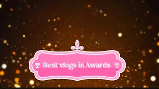 Best vlogs in Awards 2024 part 3  The red carpet show [upl. by Laemaj]