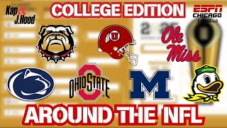 Predicting College Footballs 12team Playoff  Around the NFL [upl. by Llirrehs]