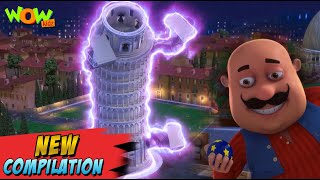 New Compilation  01  Motu Patlu  S12  Cartoons For Kids  spot [upl. by Ahsaeym]