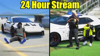 24 HOURS in GTA 5 RP [upl. by Tabbatha]