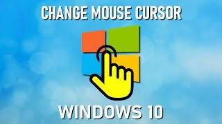 Windows 10 HOW TO CHANGE MOUSE POINTER COLOR amp SIZE [upl. by Sualk228]