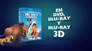 ICE AGE 4 EN DVD BLU RAY Y BLU RAY 3D A LA VENTA EL 28 DE NOVIEMBRE [upl. by Htiekal215]