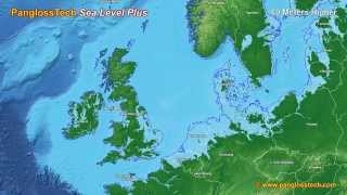 Sea Level Rise in Northern Europe New HD [upl. by Lapotin209]