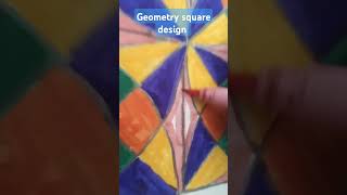 Geometry square design please like and subscribe my channel 💯🎉 [upl. by Ellenar]