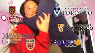 COLLEGE DECISION REACTIONS 2020 canadian university of Toronto  mcmaster health science  etc [upl. by Izzy]